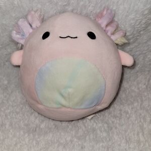 SQUISHMALLOWS * 5" Archie The  Axolotl * SQUISHMALLOW  * Kellytoy